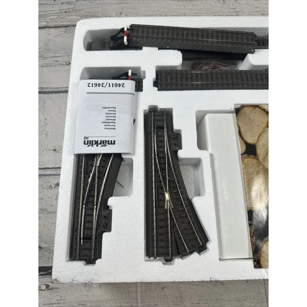 NIB Märklin HO 78020 Sawmill Theme Extension Set New Complete w/ Original Box